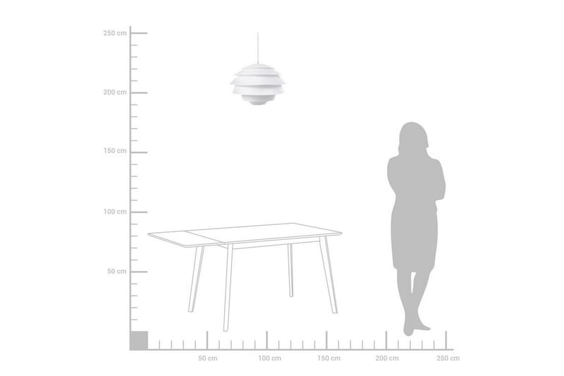 Congo loftslampe 40 cm - Hvid - Belysning - Lamper & indendørsbelysning - Loftlampe - Pendellamper & hængelamper