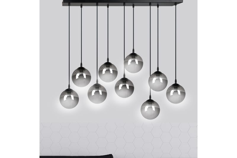 Cosmo 9 pendel Grafit - Scandinavian Choice - Loftlampe køkken - Vindueslampe h�ængende - Vindueslampe - Pendellamper & hængelamper - Soveværelse lampe - Stuelampe