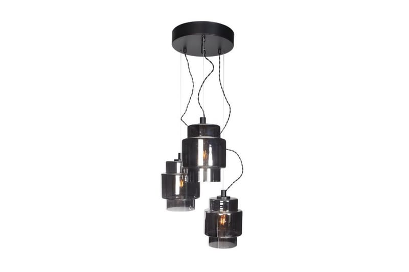 Ebbot Pendel 3 Lamper Grå - By Rydéns - Vindueslampe hængende - Pendellamper & hængelamper - Stuelampe - Vindueslampe - Loftlampe køkken - Soveværelse lampe