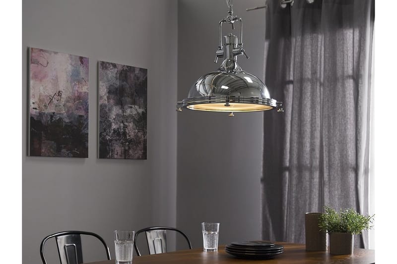 Ebron loftslampe 38 cm - Sølv - Belysning - Lamper & indendørsbelysning - Loftlampe - Pendellamper & hængelamper