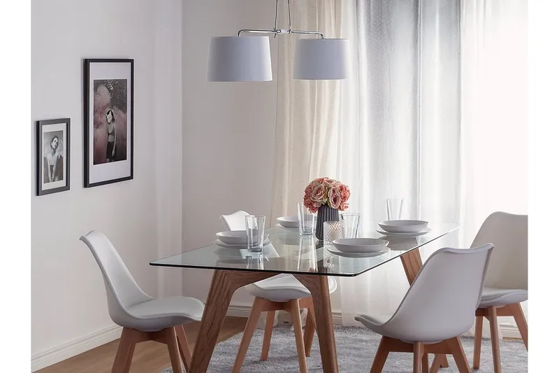 Fucino Loftslampe 30 cm, Hvid