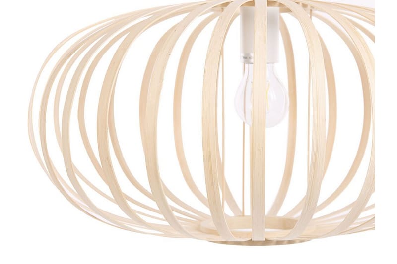 Havelen Loftlampe Oval - Bambus/Lysebrun - Loftlampe køkken - Vindueslampe hængende - Vindueslampe - Pendellamper & hængelamper - Soveværelse lampe - Stuelampe