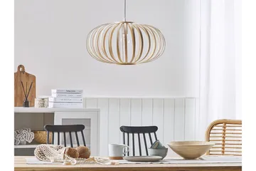 Havelen Loftlampe Oval - Bambus/Lysebrun - Belysning - Lamper & indendørsbelysning - Loftlampe - Pendellamper & hængelamper