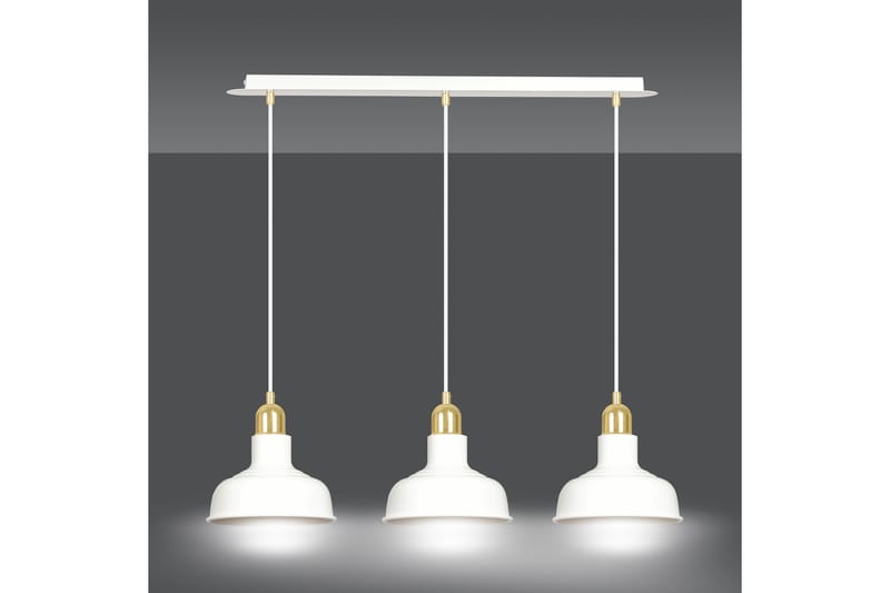 Ibor 3 pendel Hvid - Scandinavian Choice - Loftlampe køkken - Vindueslampe hængende - Vindueslampe - Pendellamper & hængelamper - Soveværelse lampe - Stuelampe