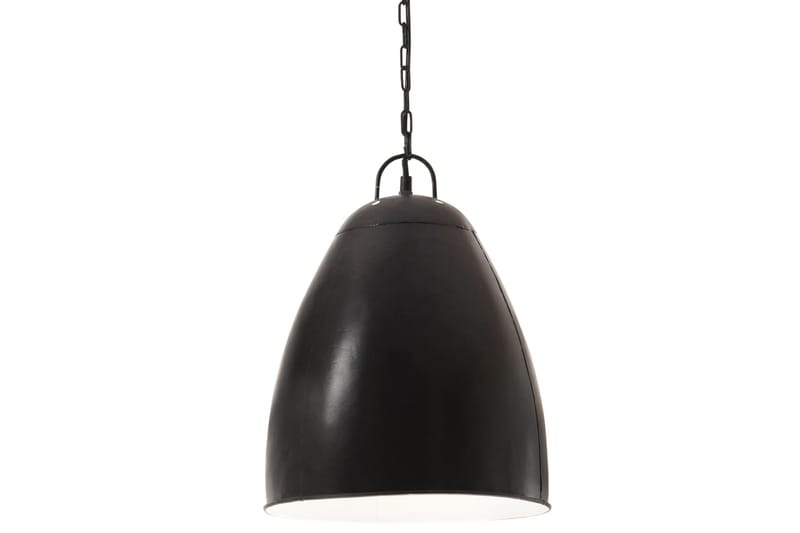 Industriel Hængelampe 25 W Rund 32 cm E27 Mat Sort - Loftlampe køkken - Vindueslampe hængende - Vindueslampe - Pendellamper & hængelamper - Soveværelse lampe - Stuelampe