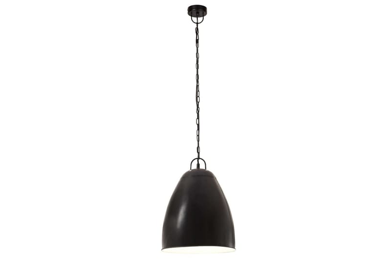 Industriel Hængelampe 25 W Rund 32 cm E27 Mat Sort - Loftlampe køkken - Vindueslampe hængende - Vindueslampe - Pendellamper & hængelamper - Soveværelse lampe - Stuelampe