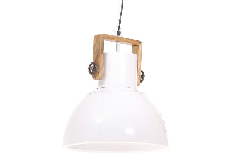 Industriel Hængelampe 25 W Rund 40 cm E27 Hvid - Loftlampe køkken - Vindueslampe hængende - Vindueslampe - Pendellamper & hængelamper - Soveværelse lampe - Stuelampe