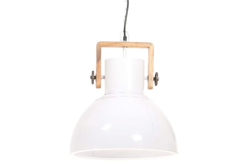 Industriel Hængelampe 25 W Rund 40 cm E27 Hvid - Loftlampe køkken - Vindueslampe hængende - Vindueslampe - Pendellamper & hængelamper - Soveværelse lampe - Stuelampe