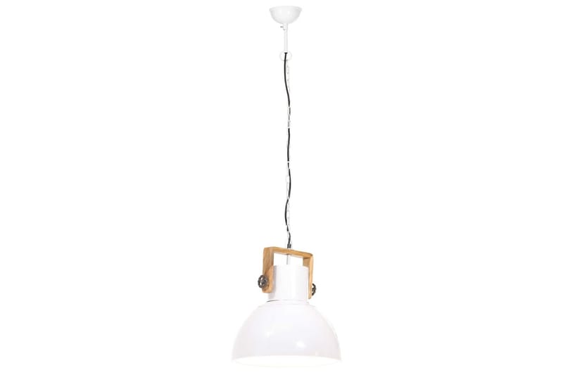 Industriel Hængelampe 25 W Rund 40 cm E27 Hvid - Loftlampe køkken - Vindueslampe hængende - Vindueslampe - Pendellamper & hængelamper - Soveværelse lampe - Stuelampe