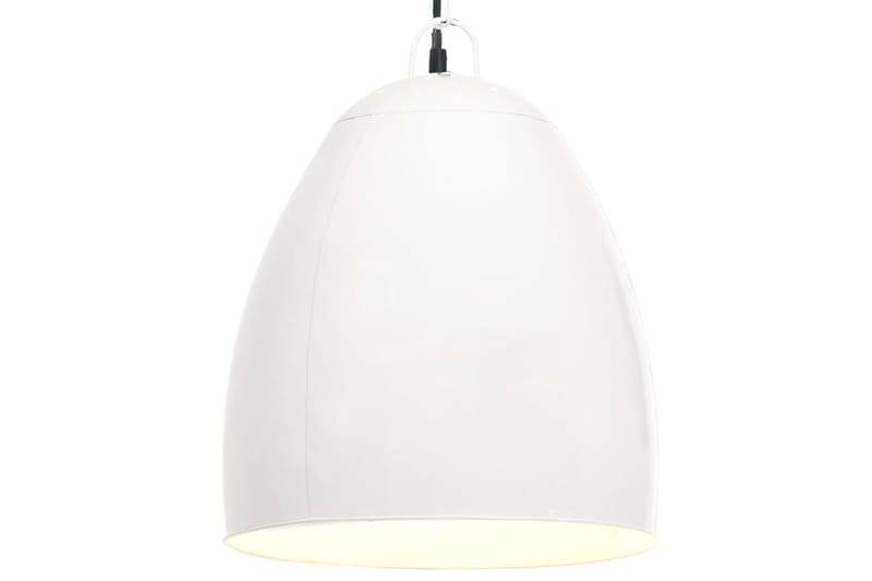 Industriel Hængelampe 25 W Rund 42 cm E27 Hvid - Vindueslampe hængende - Pendellamper & hængelamper - Stuelampe - Vindueslampe - Loftlampe køkken - Soveværelse lampe