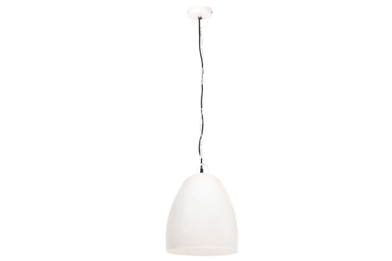 Industriel Hængelampe 25 W Rund 42 cm E27 Hvid - Loftlampe køkken - Vindueslampe hængende - Vindueslampe - Pendellamper & hængelamper - Soveværelse lampe - Stuelampe