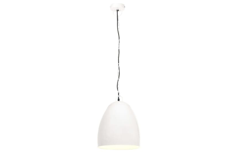 Industriel Hængelampe 25 W Rund 42 cm E27 Hvid - Loftlampe køkken - Vindueslampe hængende - Vindueslampe - Pendellamper & hængelamper - Soveværelse lampe - Stuelampe