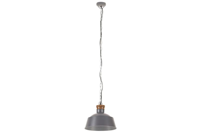 Industriel Hængelampe 32 cm E27 Grå - Grå - Loftlampe køkken - Vindueslampe hængende - Vindueslampe - Pendellamper & hængelamper - Soveværelse lampe - Stuelampe