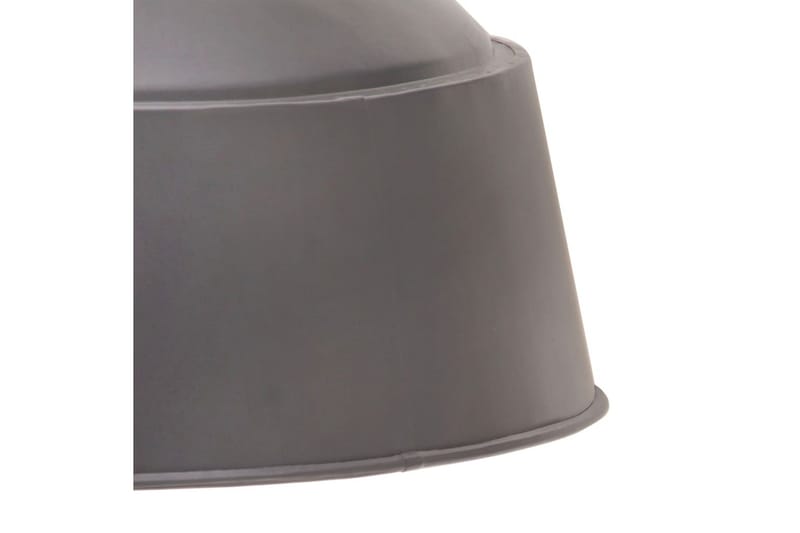 Industriel Hængelampe 32 cm E27 Grå - Grå - Loftlampe køkken - Vindueslampe hængende - Vindueslampe - Pendellamper & hængelamper - Soveværelse lampe - Stuelampe