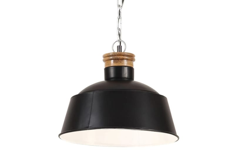 Industriel Hængelampe 32 cm E27 Sort - Sort - Loftlampe køkken - Vindueslampe hængende - Vindueslampe - Pendellamper & hængelamper - Soveværelse lampe - Stuelampe