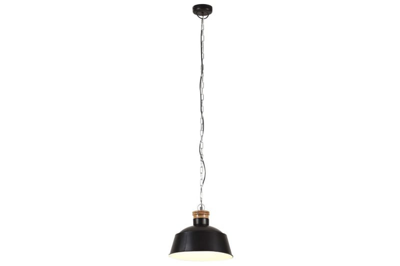 Industriel Hængelampe 32 cm E27 Sort - Sort - Loftlampe køkken - Vindueslampe hængende - Vindueslampe - Pendellamper & hængelamper - Soveværelse lampe - Stuelampe