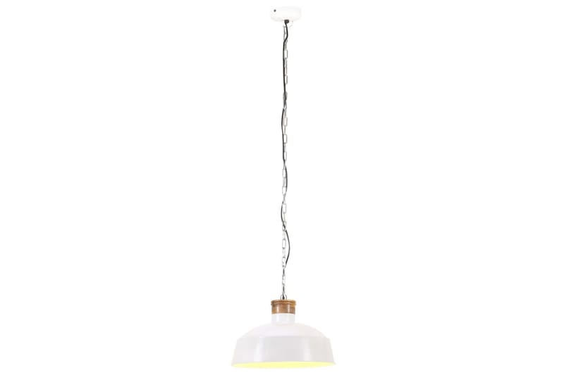 Industriel Hængelampe 58 cm E27 Hvid - Hvid - Loftlampe køkken - Vindueslampe hængende - Vindueslampe - Pendellamper & hængelamper - Soveværelse lampe - Stuelampe