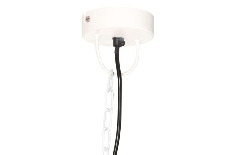 Industriel Vintage Hængelampe 25 W Rund 41 cm E27 Hvid - Loftlampe køkken - Vindueslampe hængende - Vindueslampe - Pendellamper & hængelamper - Soveværelse lampe - Stuelampe