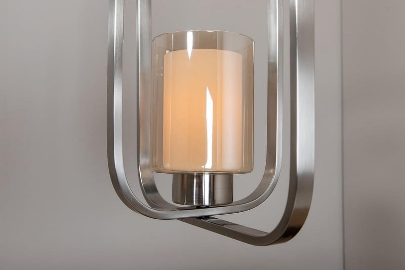 Kamas Pendel Dimmer LED Stor Sølv - Loftlampe køkken - Vindueslampe hængende - Vindueslampe - Pendellamper & hængelamper - Soveværelse lampe - Stuelampe