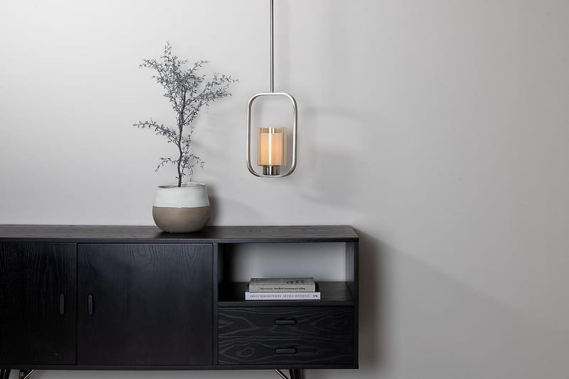 Kamas Pendel Dimmer LED Lille Sølv - Loftlampe køkken - Vindueslampe hængende - Vindueslampe - Pendellamper & hængelamper - Soveværelse lampe - Stuelampe
