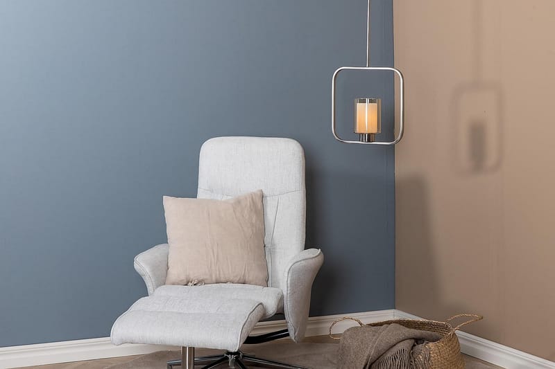 Kamas Pendel Dimmer LED Mellem - Sølv - Loftlampe køkken - Vindueslampe hængende - Vindueslampe - Pendellamper & hængelamper - Soveværelse lampe - Stuelampe