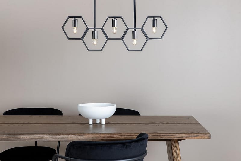 Karlinn Pendel Dimmer LED Sort - Loftlampe køkken - Vindueslampe hængende - Vindueslampe - Pendellamper & hængelamper - Soveværelse lampe - Stuelampe
