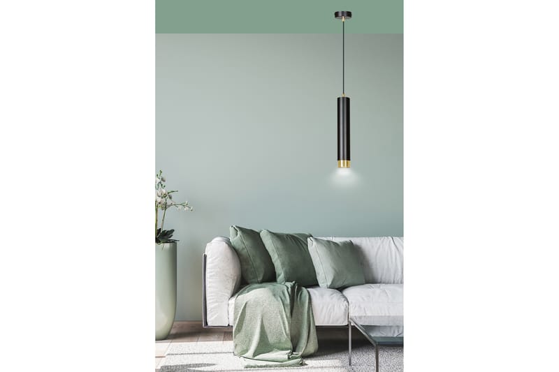 Kibo 1 pendel Sort - Scandinavian Choice - Loftlampe køkken - Vindueslampe hængende - Vindueslampe - Pendellamper & hængelamper - Soveværelse lampe - Stuelampe