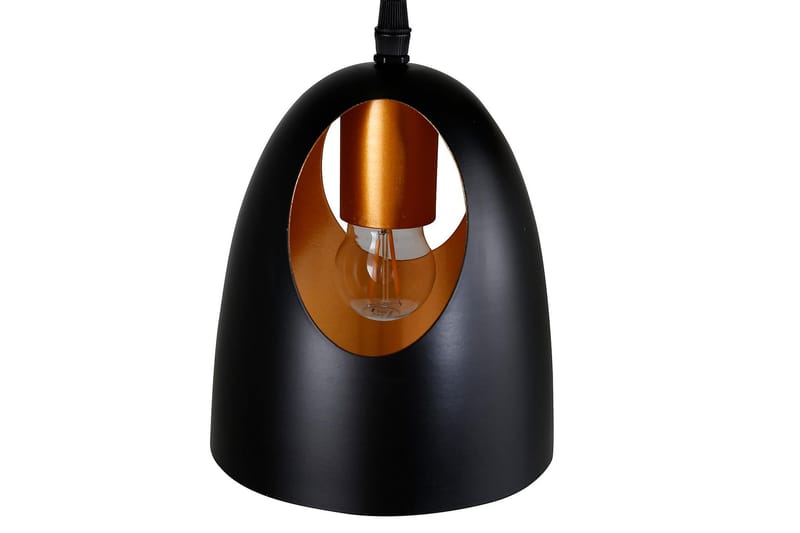 Lendale Pendel Dimmer LED Mellem Sort/Kobber - Loftlampe køkken - Vindueslampe hængende - Vindueslampe - Pendellamper & hængelamper - Soveværelse lampe - Stuelampe