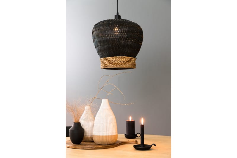 Light & Living Mikki Loftlampe - Sort - Loftlampe køkken - Vindueslampe hængende - Vindueslampe - Pendellamper & hængelamper - Soveværelse lampe - Stuelampe