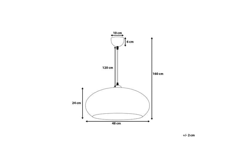 Limnatis Loftslampe 48 cm - Guld - Loftlampe køkken - Vindueslampe hængende - Vindueslampe - Pendellamper & hængelamper - Soveværelse lampe - Stuelampe