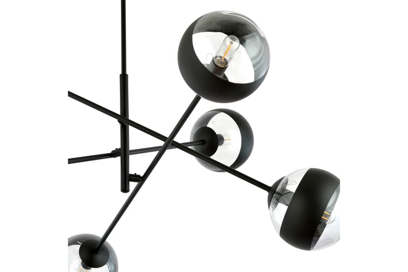 Linear 6 pendel Sort - Scandinavian Choice - Loftlampe køkken - Vindueslampe hængende - Vindueslampe - Pendellamper & hængelamper - Soveværelse lampe - Stuelampe