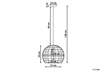 Liri Loftslampe 31 cm - Kobber - Belysning - Lamper & indendørsbelysning - Loftlampe - Pendellamper & hængelamper