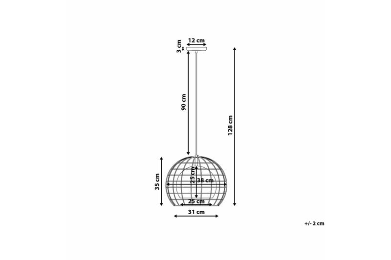 Liri Loftslampe 31 cm - Sort - Loftlampe køkken - Vindueslampe hængende - Vindueslampe - Pendellamper & hængelamper - Soveværelse lampe - Netlampe - Stuelampe