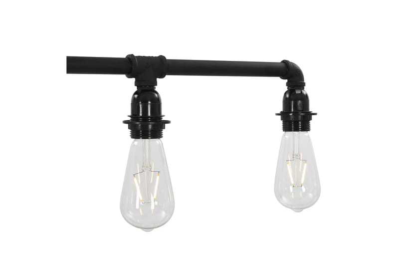 Loftlampe 5 X E27-Pærer Sort - Sort - Loftlampe køkken - Vindueslampe hængende - Vindueslampe - Pendellamper & hængelamper - Soveværelse lampe - Stuelampe