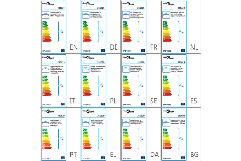 Loftlampe 5 X E27-Pærer Sort - Sort - Loftlampe køkken - Vindueslampe hængende - Vindueslampe - Pendellamper & hængelamper - Soveværelse lampe - Stuelampe