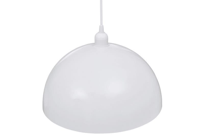 Loftslampe Halvkugle 2 Stk. Højdejusterbar Hvid - Hvid - Belysning - Lamper & indendørsbelysning - Loftlampe - Pendellamper & hængelamper