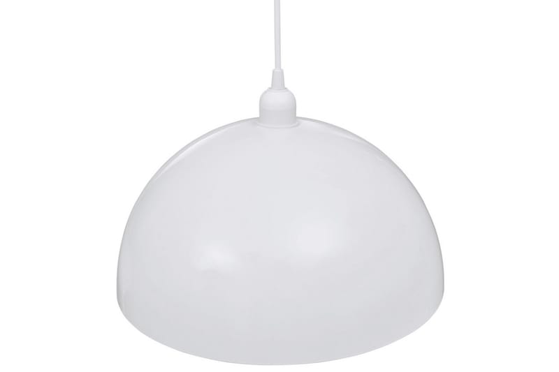 Loftslampe Halvkugle 2 Stk. Højdejusterbar Hvid - Hvid - Loftlampe køkken - Vindueslampe hængende - Vindueslampe - Pendellamper & hængelamper - Soveværelse lampe - Stuelampe