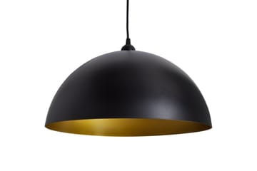 Loftslampe Halvkugle 2 Stk. Højdejusterbar Sort - Sort - Belysning - Lamper & indendørsbelysning - Loftlampe - Pendellamper & hængelamper