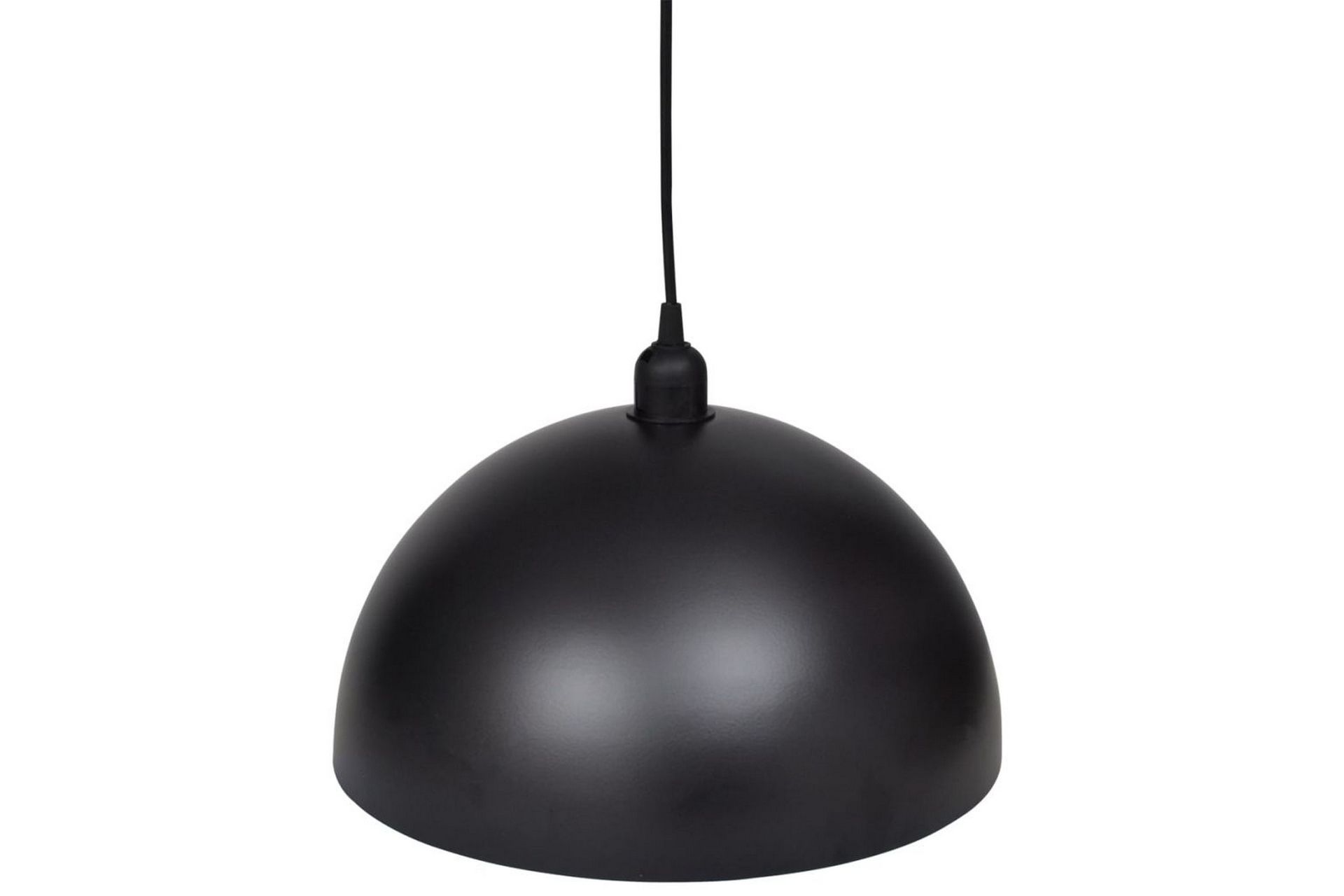 Loftslampe Halvkugle 2 Stk. Højdejusterbar Sort - Sort - Belysning - Lamper & indendørsbelysning - Loftlampe - Pendellamper & hængelamper