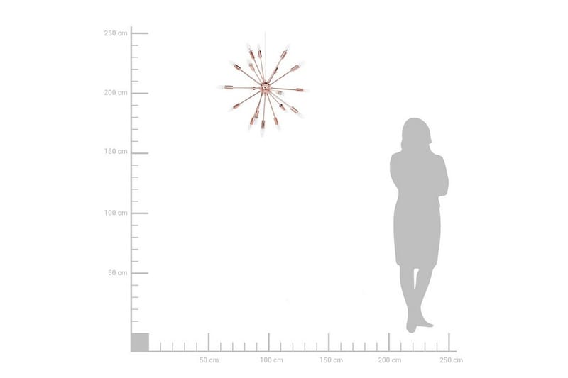 Maguse Loftslampe 59 cm - Kobber - Belysning - Lamper & indendørsbelysning - Loftlampe - Pendellamper & hængelamper