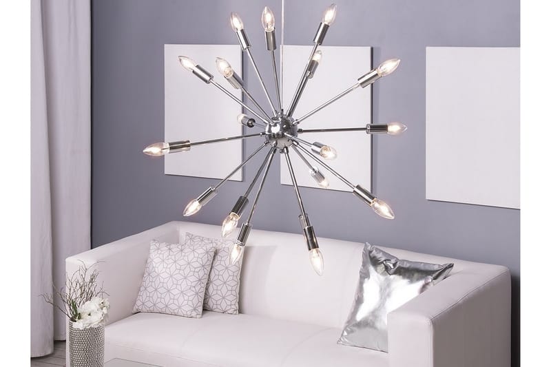 Maguse Loftslampe 59 cm - Sølv - Belysning - Lamper & indendørsbelysning - Loftlampe - Pendellamper & hængelamper