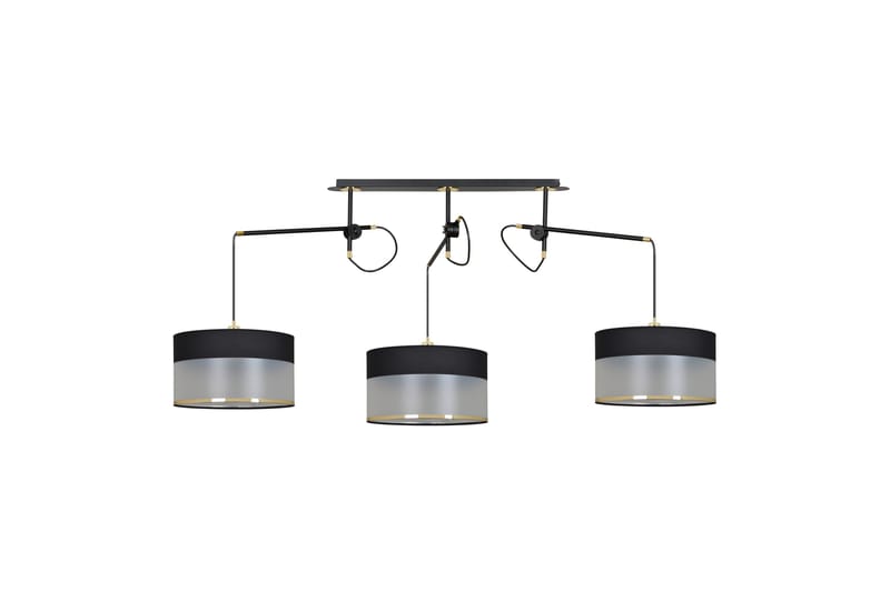 Monolit 3 pendel Sort - Scandinavian Choice - Loftlampe køkken - Vindueslampe hængende - Vindueslampe - Pendellamper & hængelamper - Soveværelse lampe - Stuelampe