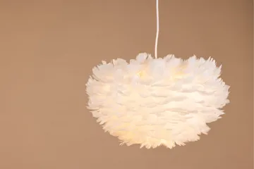 Nicola Pendellampe 25 cm - Hvid - Belysning - Lamper & indendørsbelysning - Loftlampe - Pendellamper & hængelamper
