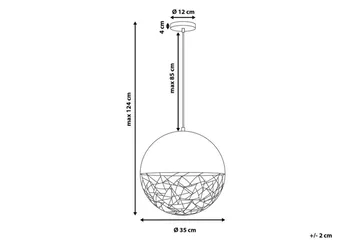 Padma Loftslampe 35 cm - Sort - Belysning - Lamper & indendørsbelysning - Loftlampe - Pendellamper & hængelamper