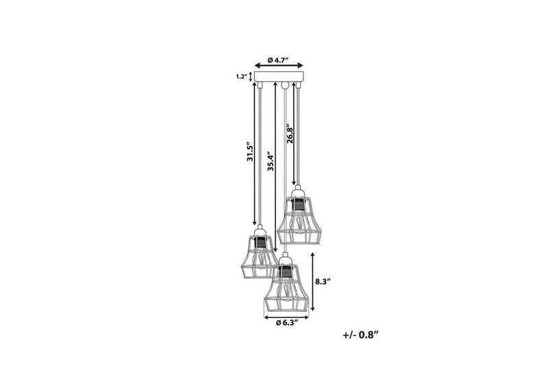 Pecwan loftslampe 15 cm - Sort - Loftlampe køkken - Vindueslampe hængende - Vindueslampe - Pendellamper & hængelamper - Soveværelse lampe - Stuelampe