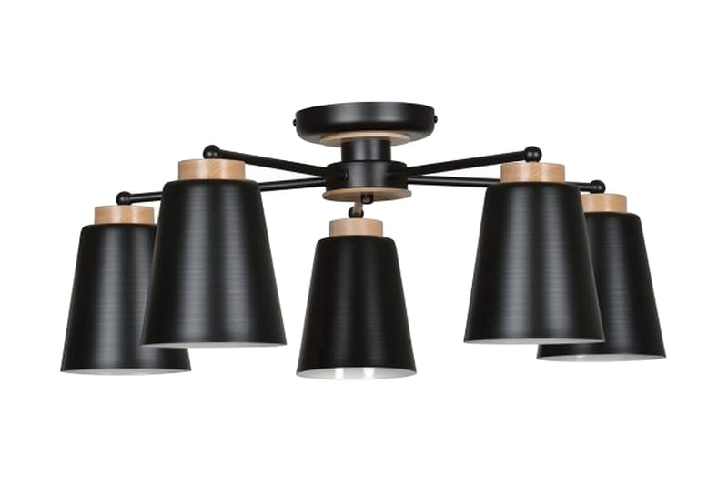 Periot 5 loftlampe Sort - Scandinavian Choice - Loftlampe køkken - Vindueslampe hængende - Vindueslampe - Pendellamper & hængelamper - Soveværelse lampe - Stuelampe