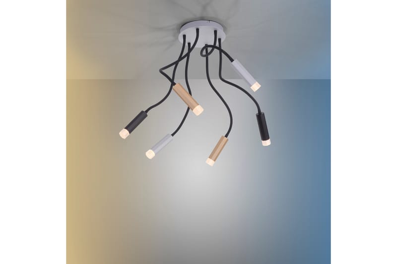 PURE-GEMIN Loftlampe, aluminium - Loftlampe køkken - Vindueslampe hængende - Vindueslampe - Pendellamper & hængelamper - Soveværelse lampe - Stuelampe