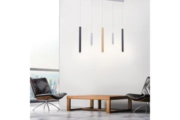 PURE-GEMIN Plafond , aluminium - Grå/Guld - Belysning - Lamper & indendørsbelysning - Loftlampe - Pendellamper & hængelamper