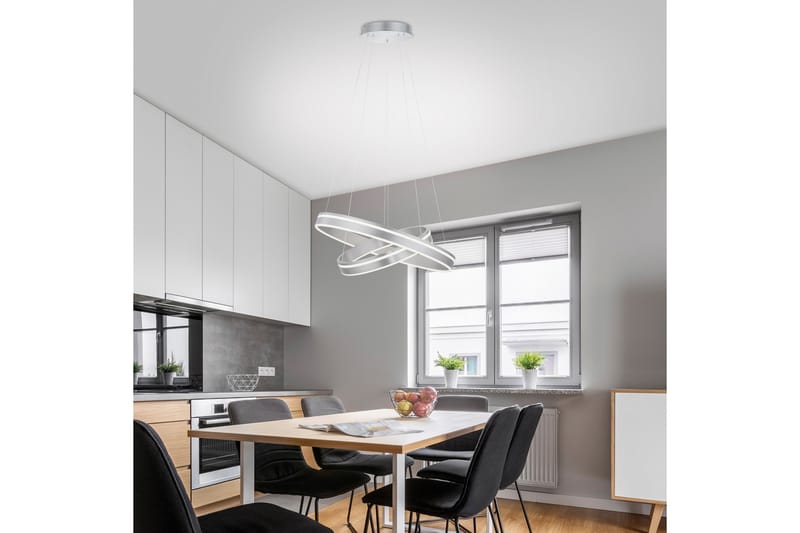 Q-VITO Plafond , stål - Loftlampe køkken - Vindueslampe hængende - Vindueslampe - Pendellamper & hængelamper - Soveværelse lampe - Stuelampe