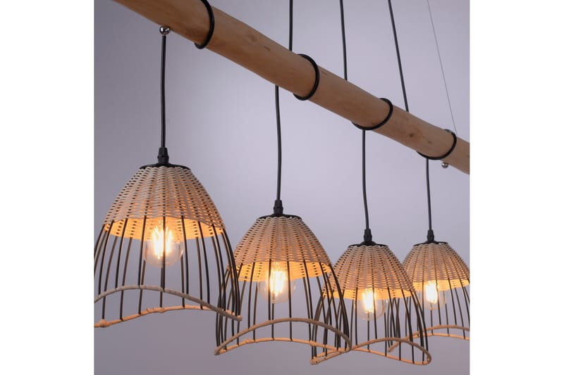 REED Plafond , naturtræ - Loftlampe køkken - Vindueslampe hængende - Vindueslampe - Pendellamper & hængelamper - Soveværelse lampe - Stuelampe